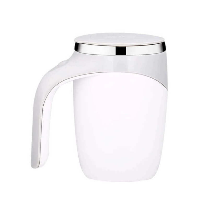 Caneca Misturadora Magnética Automática -  Caneca Mixer shake achocolatado café leite auto agitação caneca magnética portátil liquidificador elétrico recarregável copo 380ml