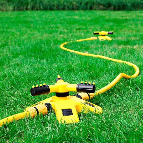 Irrigador Automático 360° multiuso aguar regar Jardim grama horta