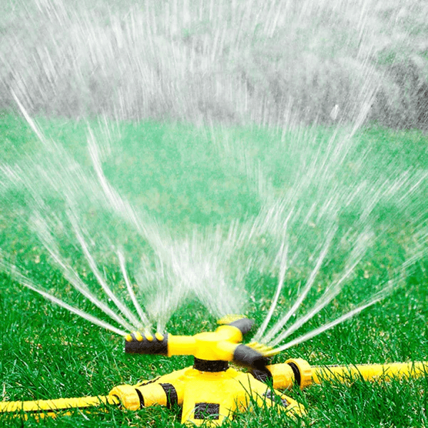 Irrigador Automático 360° multiuso aguar regar Jardim grama horta