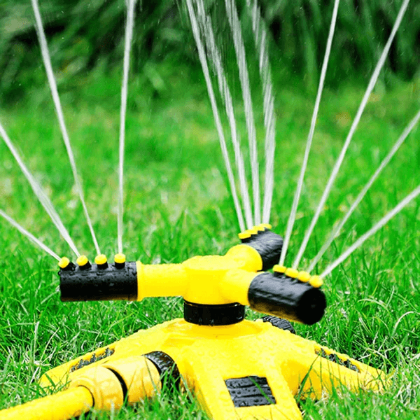 Irrigador Automático 360° multiuso aguar regar Jardim grama horta