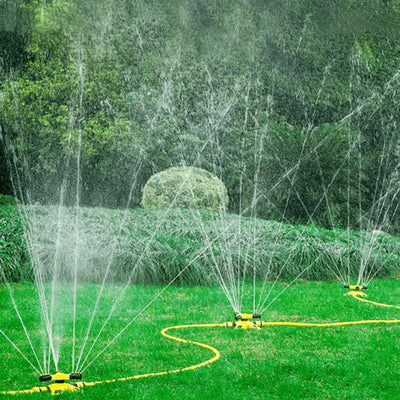 Irrigador Automático 360° multiuso aguar regar Jardim grama horta